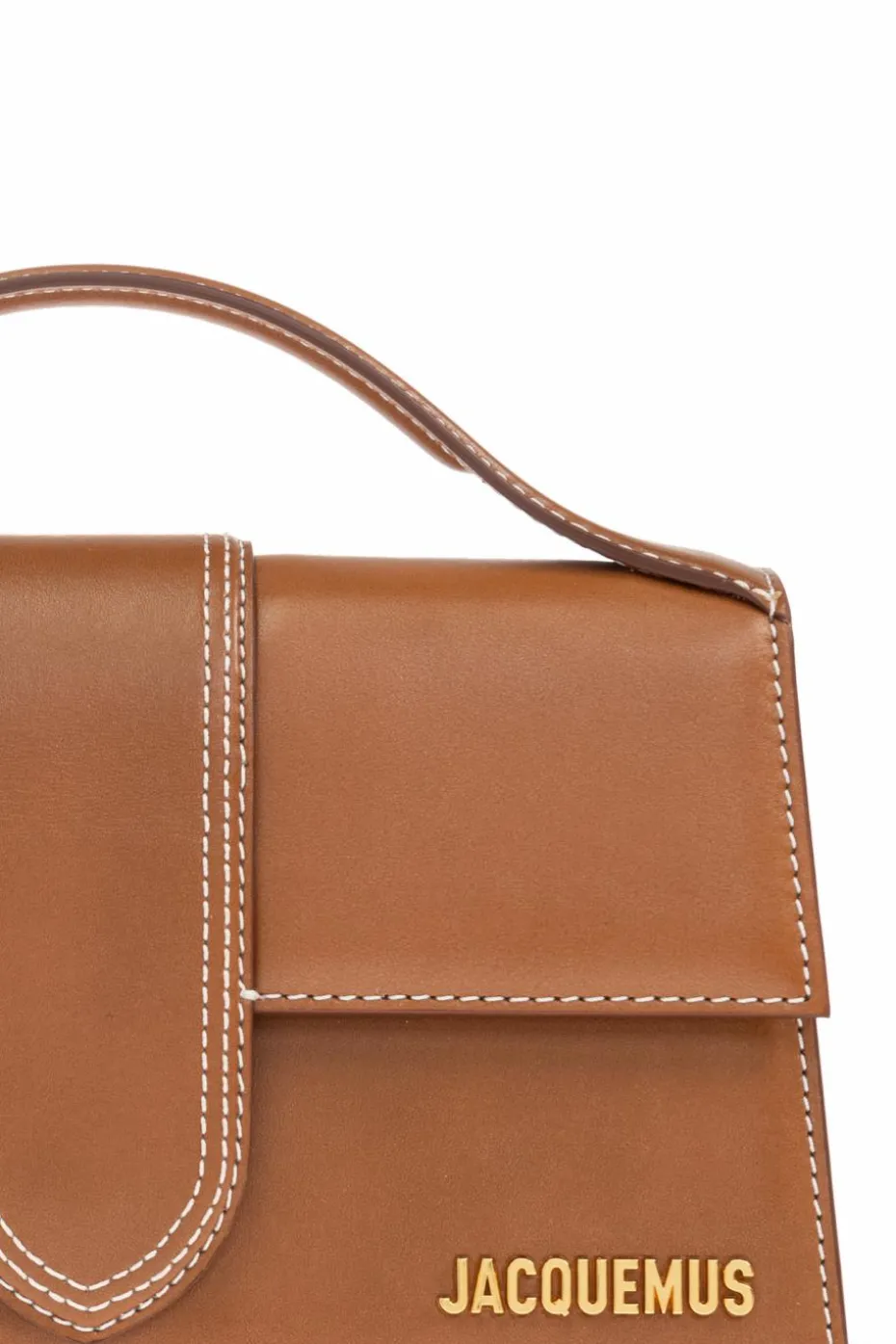 Jacquemus BROWN Handbag `Bambino Large`
