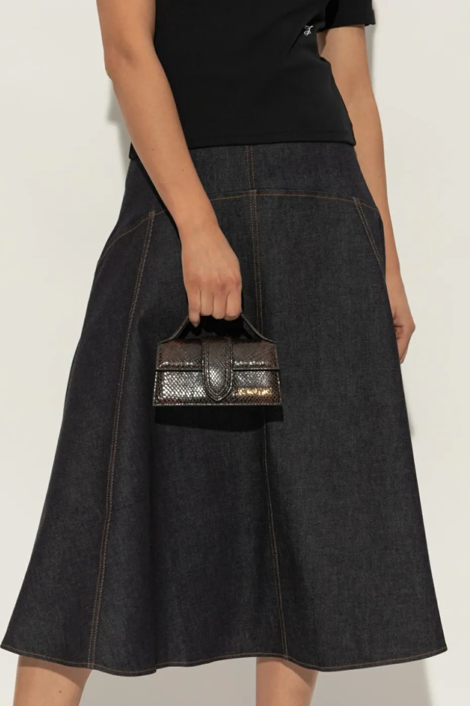Jacquemus BROWN Mini bag "Le Bambino"