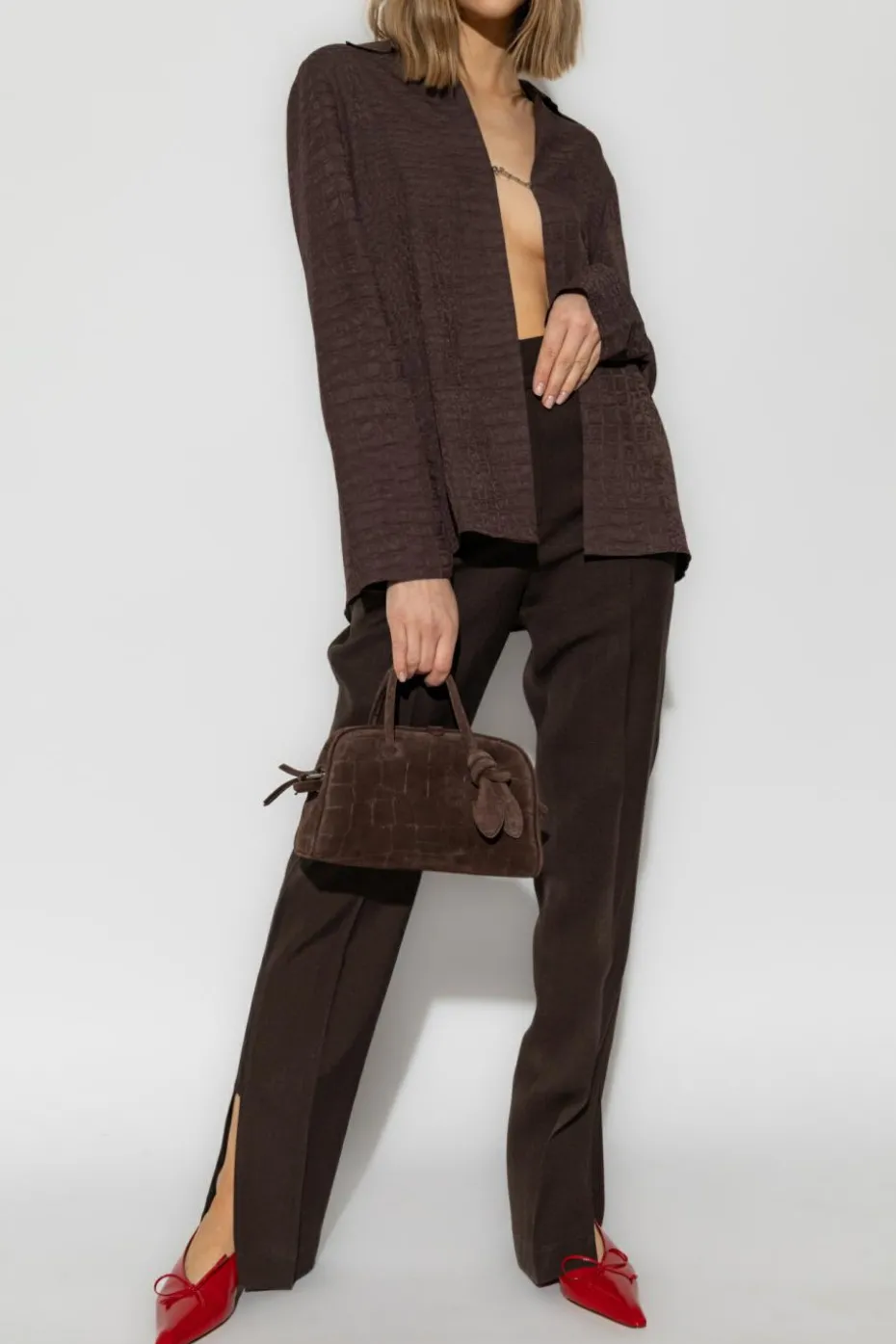 Jacquemus BROWN Pants Tibau