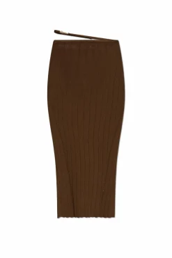 Jacquemus BROWN Skirt 'Pralu'