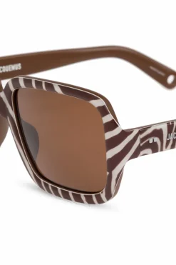 Jacquemus BROWN Sunglasses Cabana