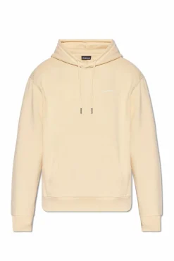 Jacquemus cream ‘Brode’ hoodie with logo