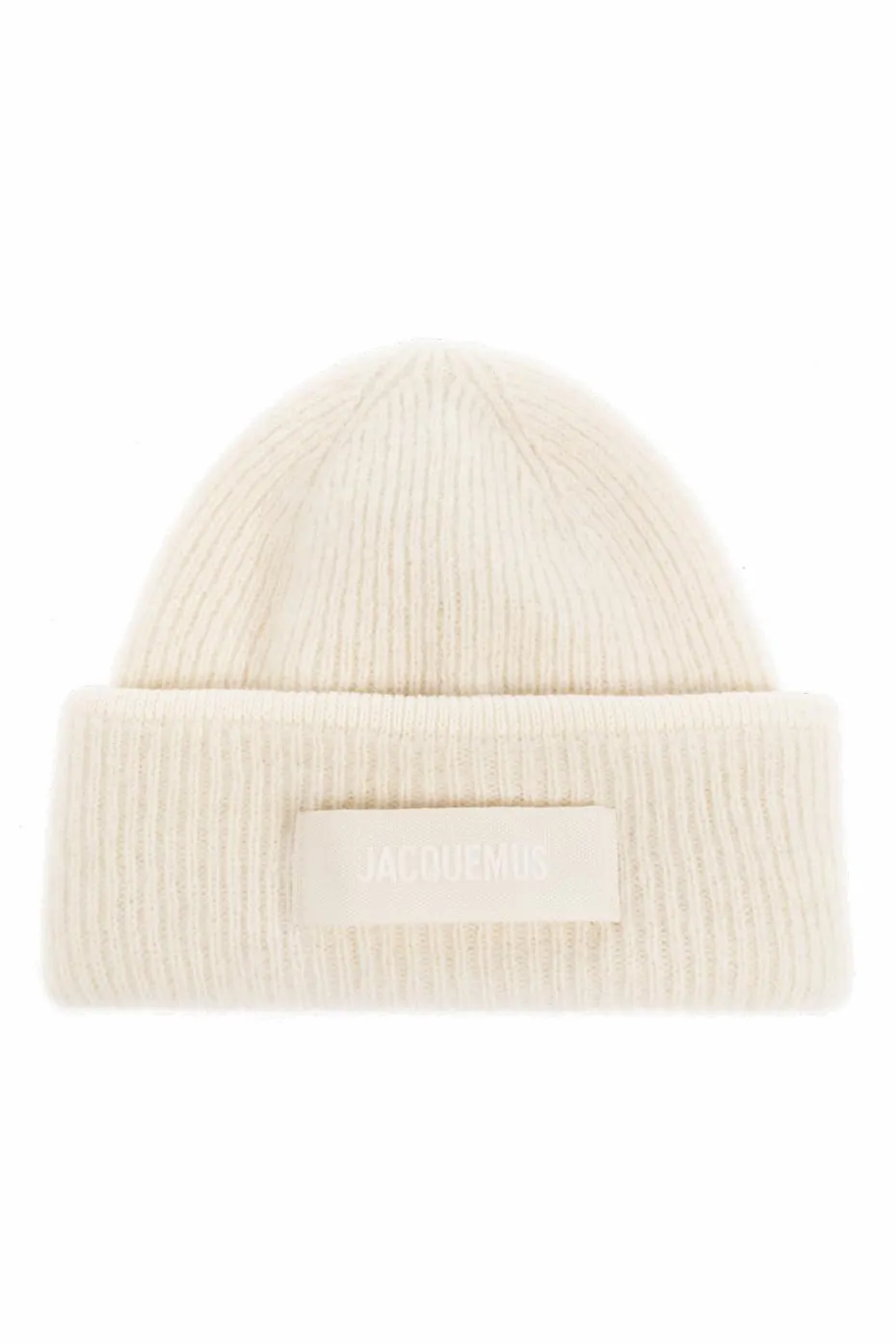Jacquemus cream Cap with logo