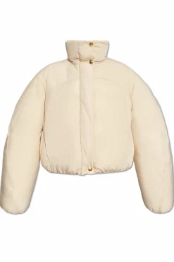 Jacquemus cream ‘Caraco’ puffer jacket