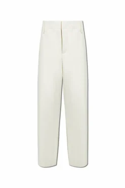 Jacquemus cream Cotton pants ‘Marino’