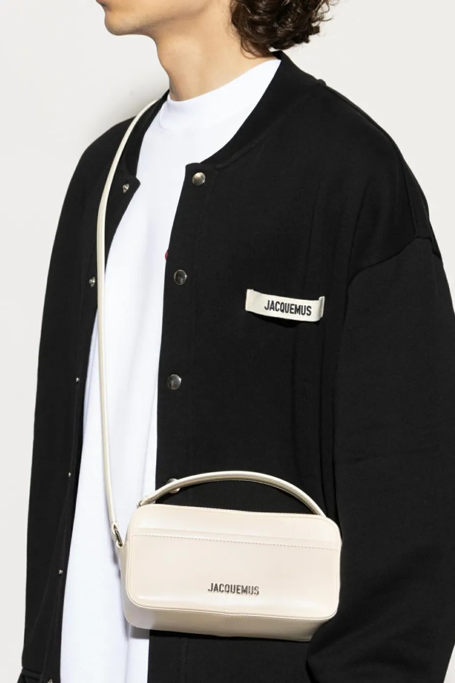 Jacquemus cream Handbag `Baneto`