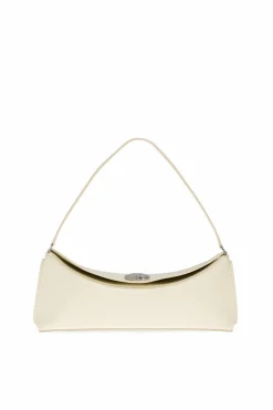 Jacquemus cream Handbag "La Pochette Ovalo"