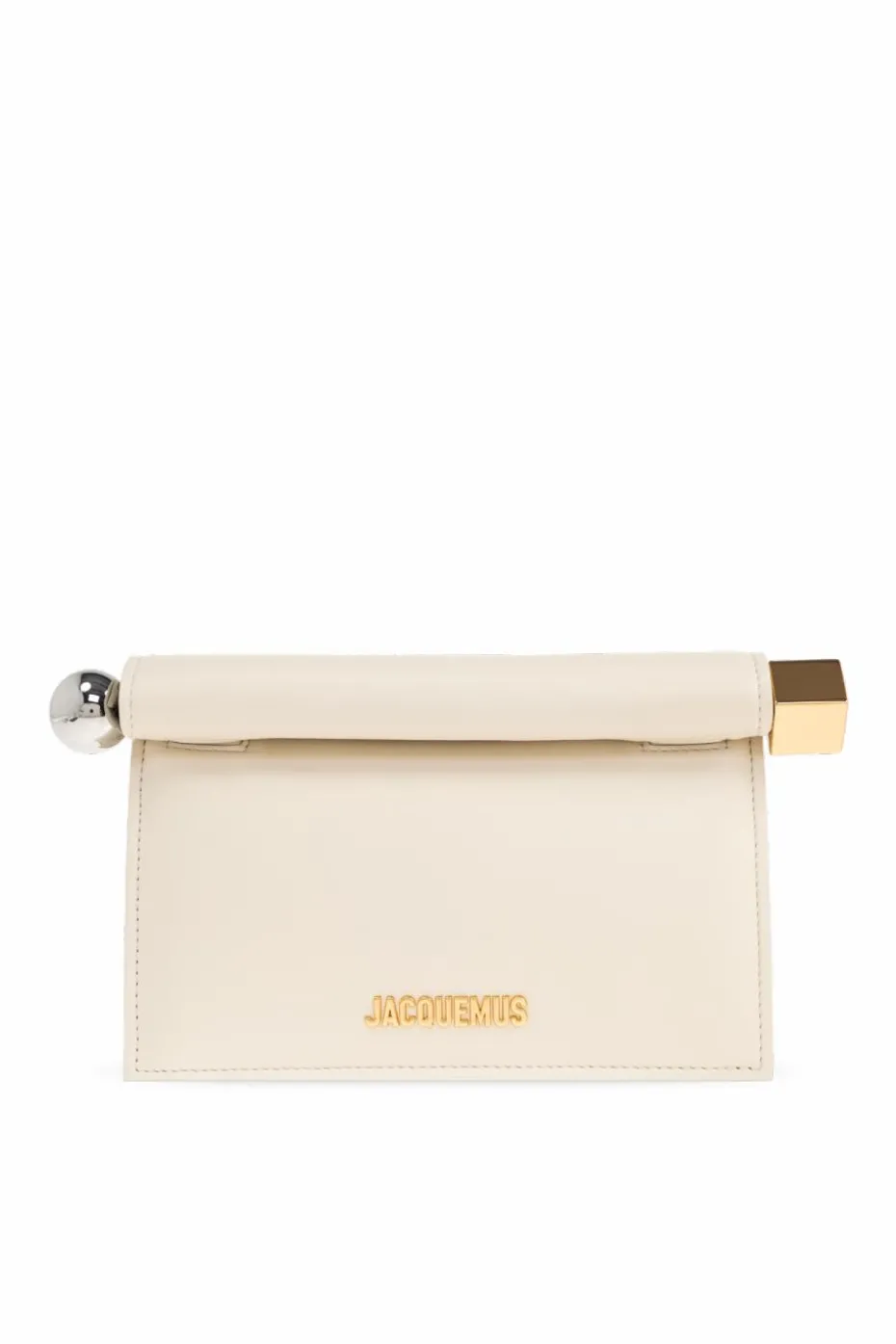 Jacquemus cream Handbag "Rond Carré Small"