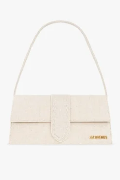Jacquemus cream ‘Le Bambino Long’ shoulder bag