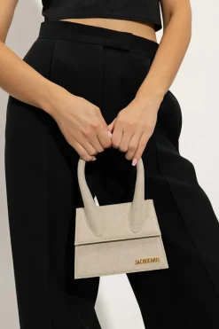 Jacquemus cream ‘Le Chiquito Moyen’ shoulder bag