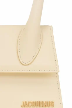 Jacquemus cream ‘Le Chiquito Moyen’ shoulder bag