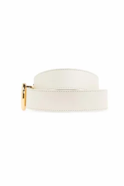 Jacquemus cream Leather belt