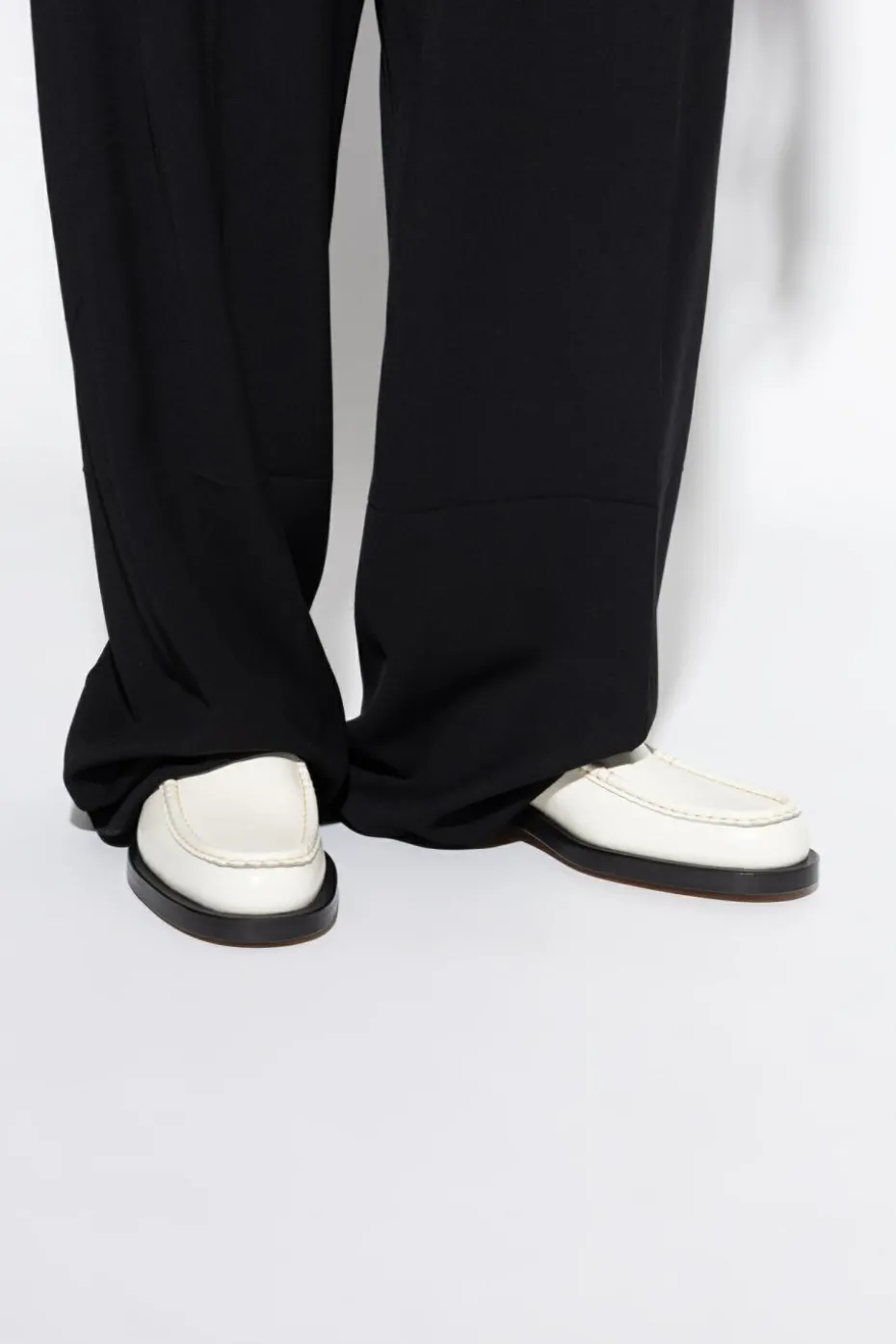 Jacquemus cream Loafers shoes