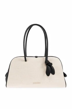 Jacquemus cream Shoulder bag "Turismo"