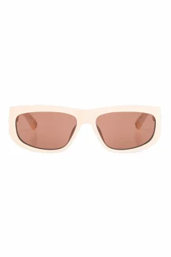 Jacquemus cream Sunglasses with logo
