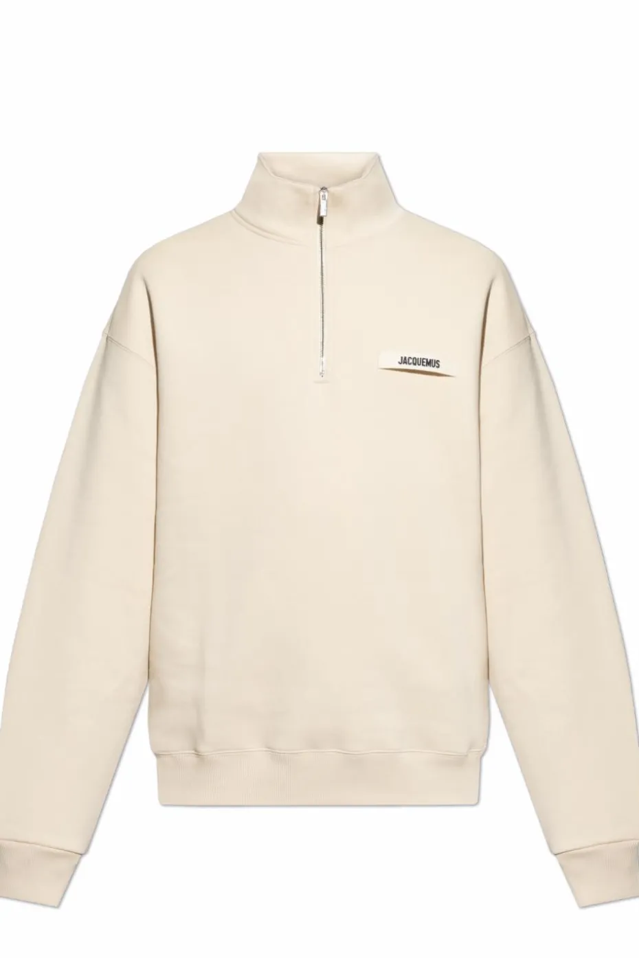 Jacquemus cream Sweatshirt with logo