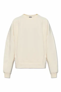 Jacquemus cream ‘Typo’ sweatshirt with logo