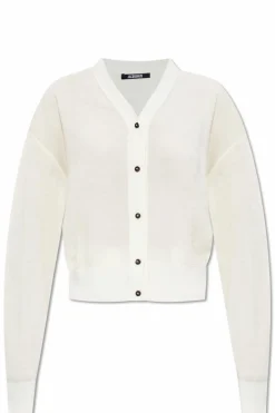 Jacquemus cream Wool cardigan