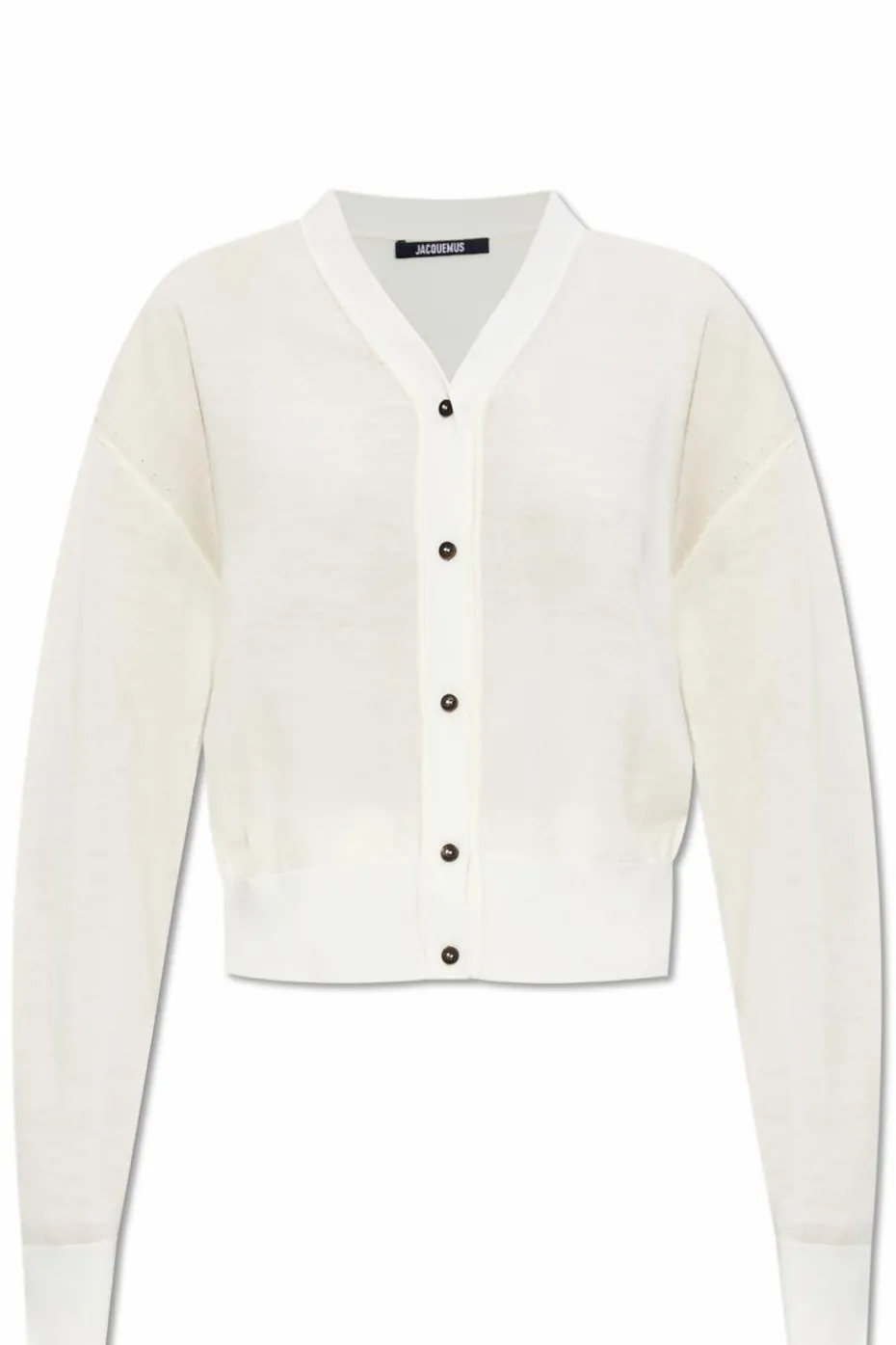 Jacquemus cream Wool cardigan