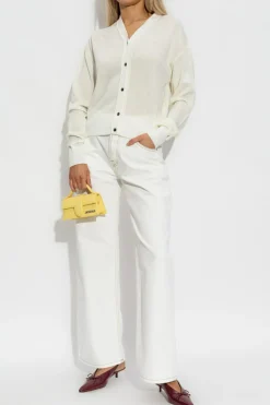 Jacquemus cream Wool cardigan