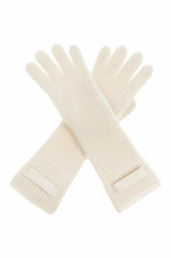Jacquemus cream Woolen gloves