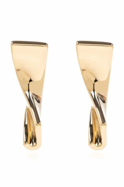 Jacquemus GOLD Asymmetric earrings