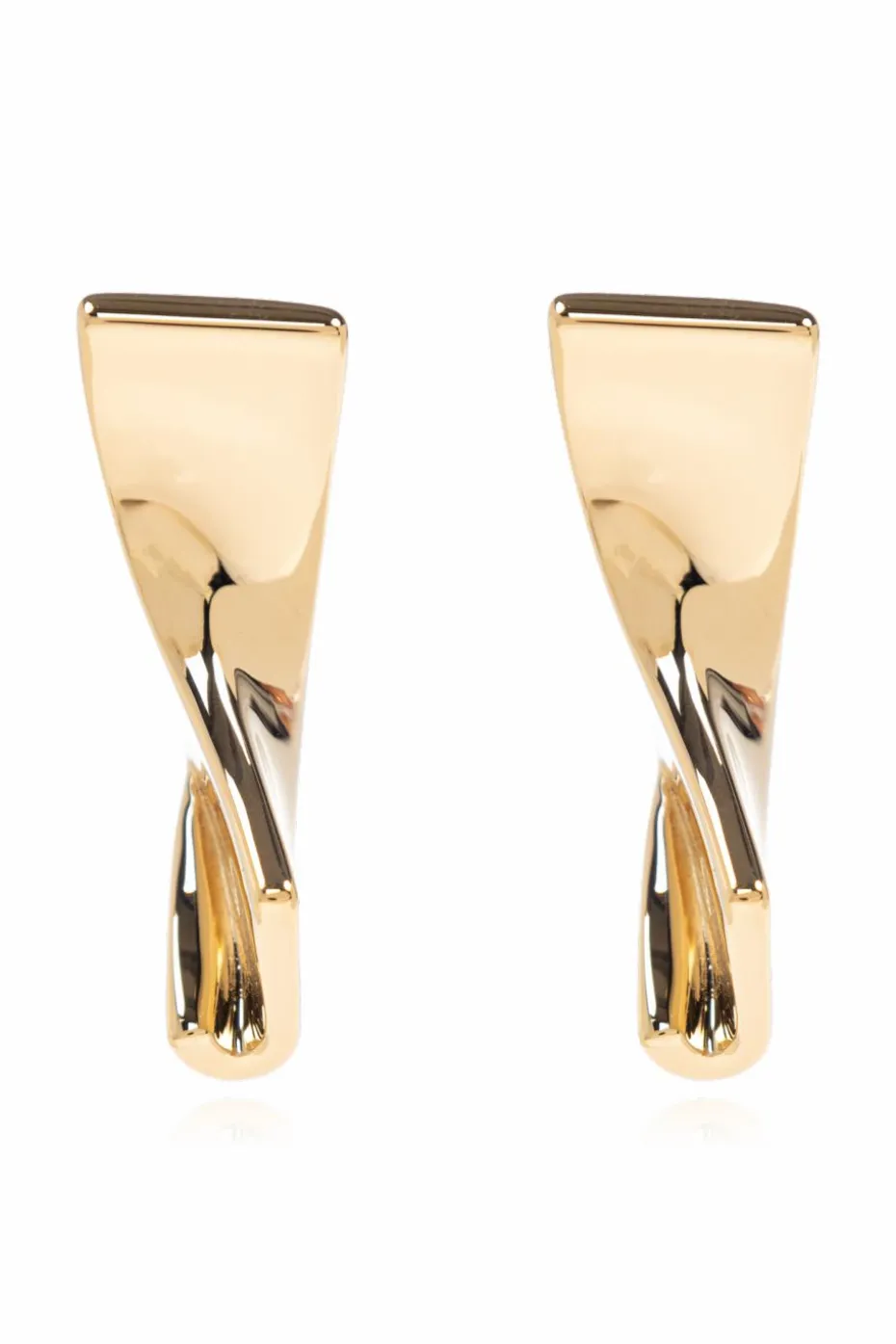 Jacquemus GOLD Asymmetric earrings