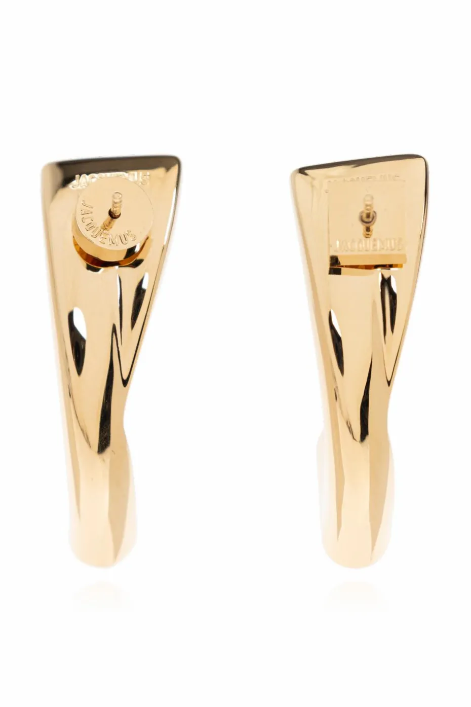 Jacquemus GOLD Asymmetric earrings