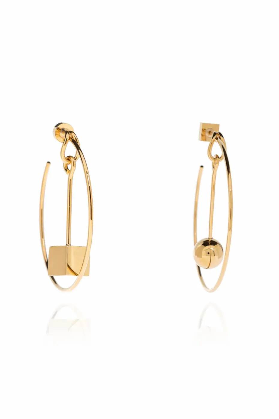 Jacquemus GOLD Brass earrings