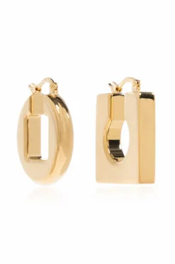 Jacquemus GOLD Earrings `Rond Carré`