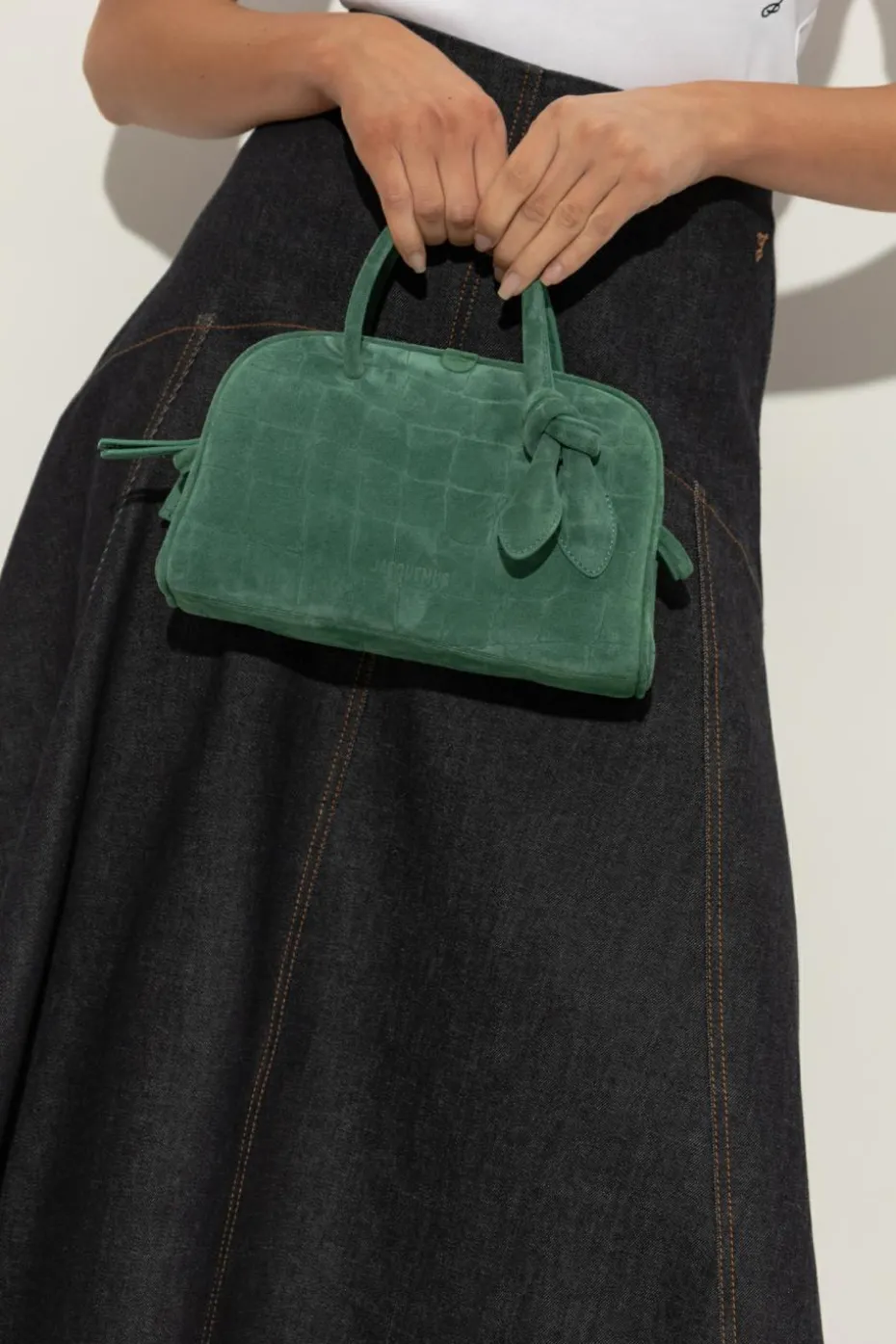 Jacquemus GREEN Handbag "Le Petit Turismo"