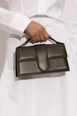 Jacquemus GREEN Handbag `Le Grand Bambino`