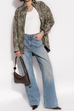 Jacquemus GREEN Oversize-cut shirt