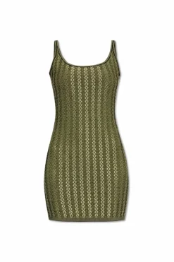 Jacquemus GREEN Short dress ‘Marino’