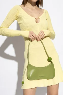 Jacquemus GREEN Shoulder bag Le Bisou Perle
