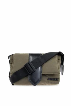 Jacquemus GREEN Shoulder Bag 'Le Petit Messenger Bambin'
