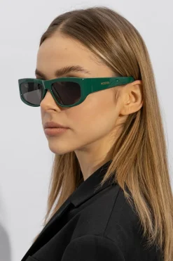 Jacquemus GREEN Sunglasses with logo
