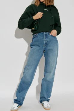 Jacquemus GREEN Sweatshirt with logo