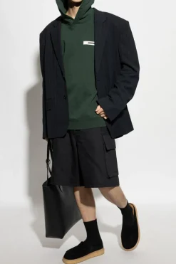 Jacquemus GREEN Sweatshirt with logo