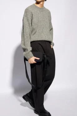 Jacquemus GREY Sweater with logo