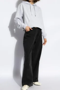 Jacquemus GREY Sweatshirt with logo