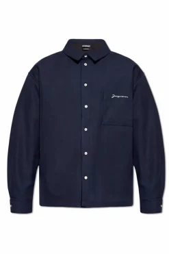 Jacquemus NAVY BLUE āBoulangerā jacket