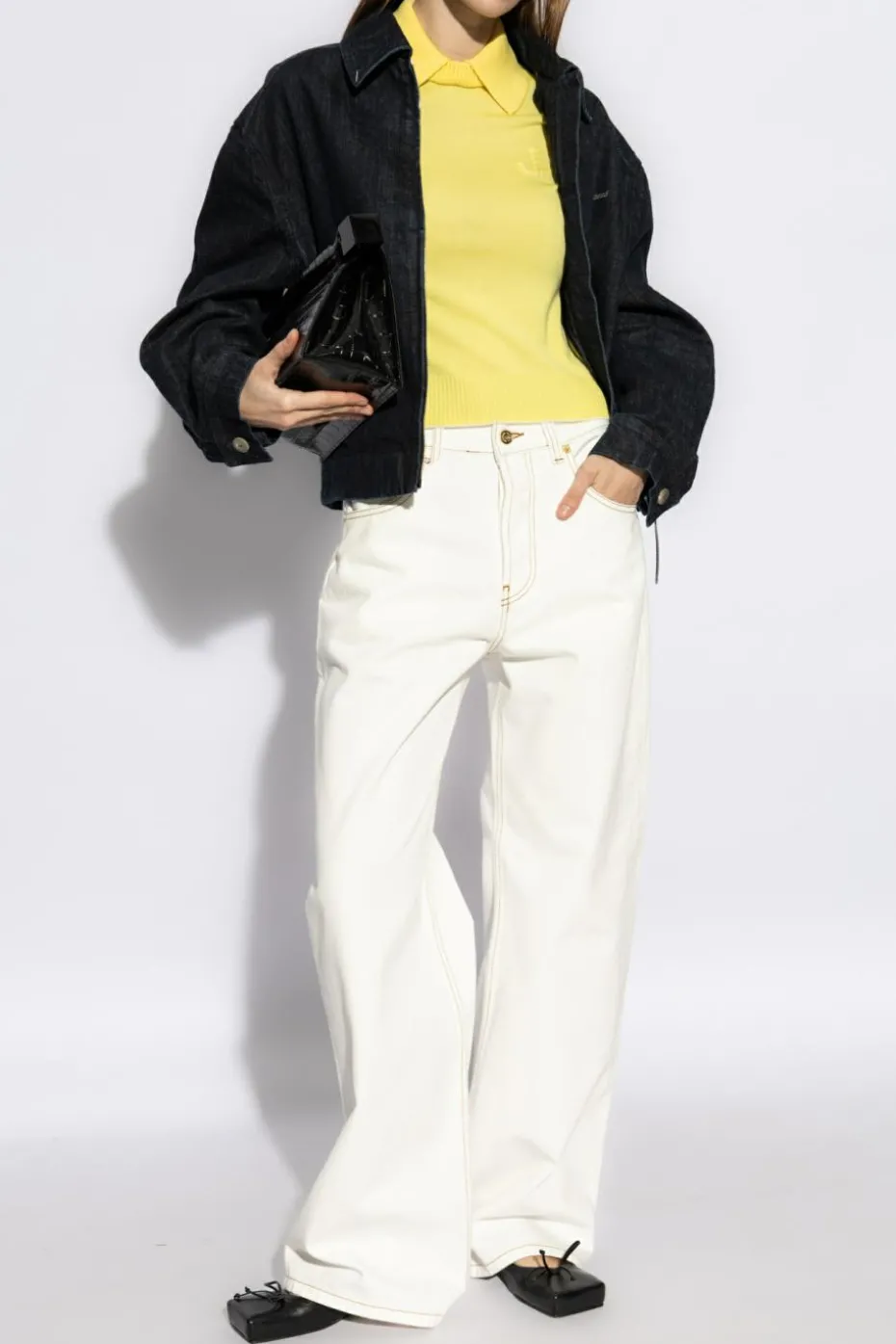 Jacquemus NAVY BLUE Denim jacket Veste
