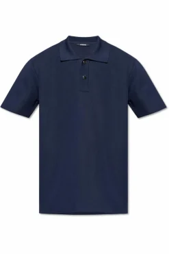 Jacquemus NAVY BLUE Jacquemus 'Maille' Polo