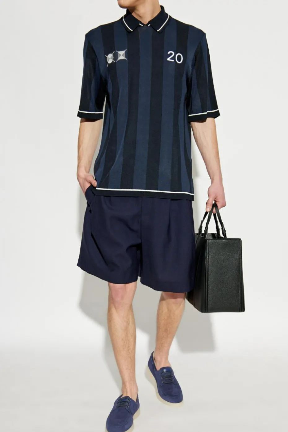 Jacquemus NAVY BLUE Wool shorts
