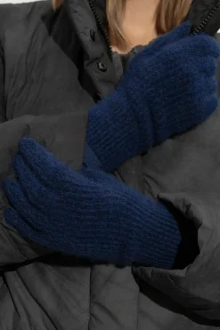 Jacquemus NAVY BLUE Woolen gloves
