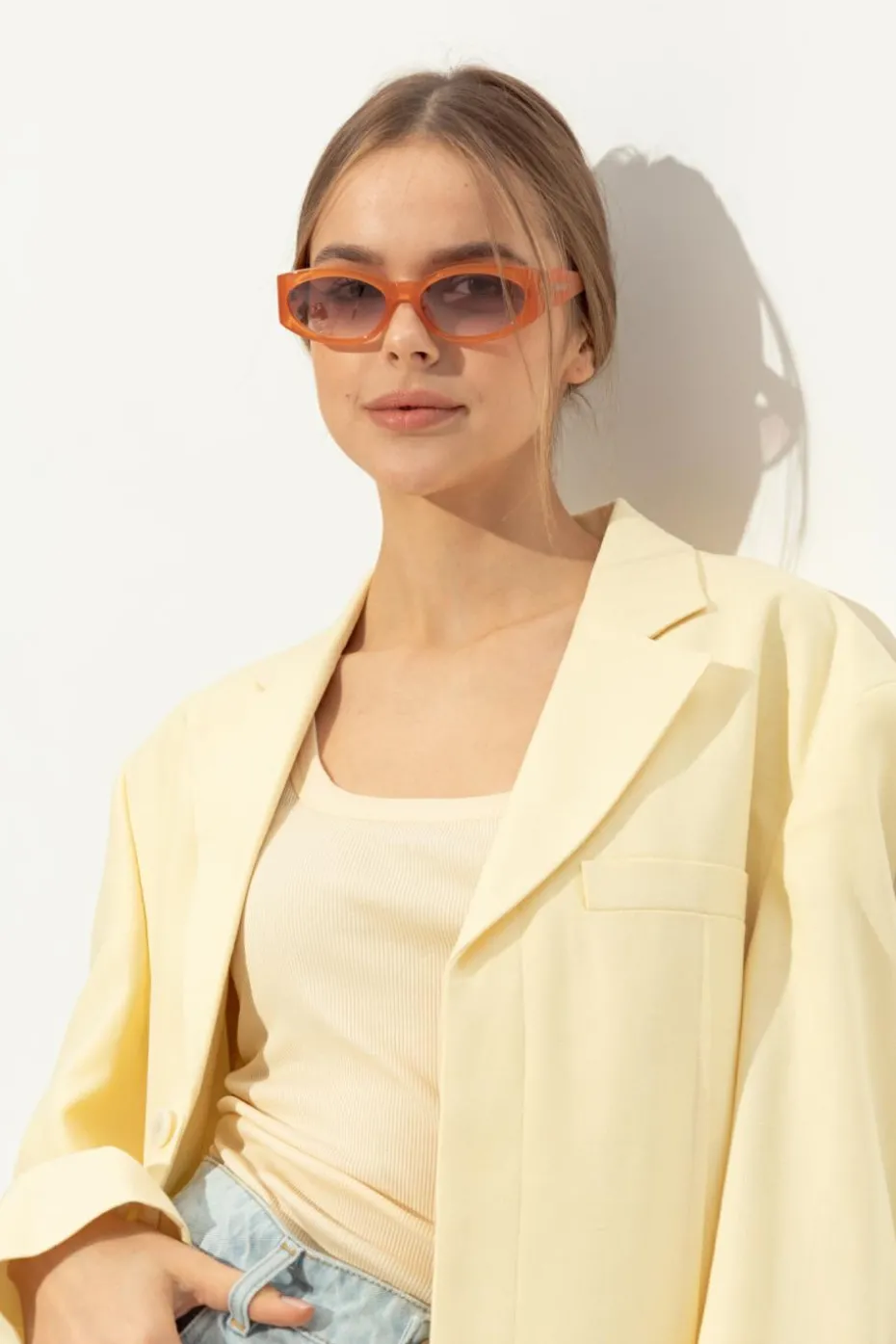 Jacquemus ORANGE Sunglasses