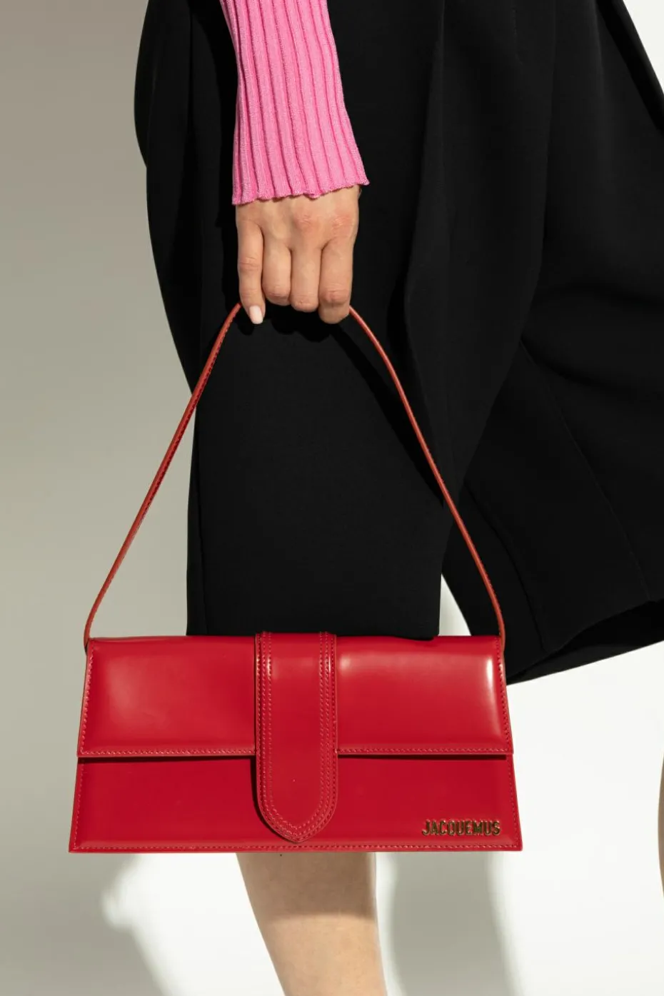 Jacquemus RED Bambino Long shoulder bag