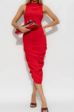 Jacquemus RED Sleeveless dress