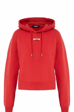 Jacquemus RED Sweatshirt with logo